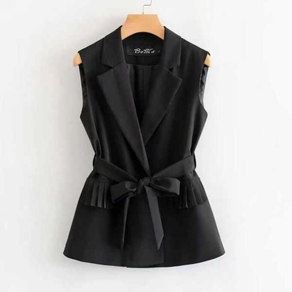 women's vests spring autumn sleeveless jacket suit vest women slim blazer coat waistcoat office lady elegant black ol fashion top, Black;white
women's vests spring autumn sleeveless jacket suit vest women slim blazer coat waistcoat office lady elegant black ol fashion top, Black;white