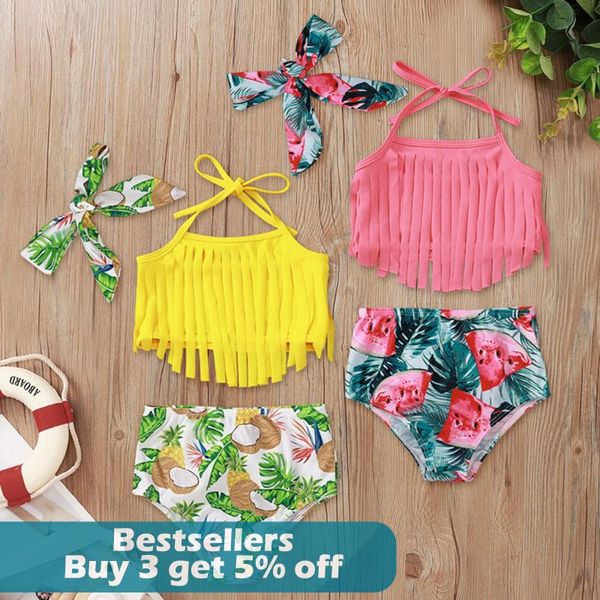 three piece swimsuit colorful summer baby girls suspended tassels swimming shorts headband set bathing suit one-pieces, Black
three piece swimsuit colorful summer baby girls suspended tassels swimming shorts headband set bathing suit one-pieces, Black