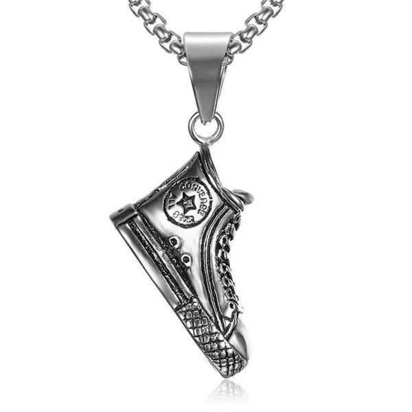 pendant necklaces personality creative retro hip hop shoes necklace sneakers jewelry resin running men's, Silver
pendant necklaces personality creative retro hip hop shoes necklace sneakers jewelry resin running men's, Silver
