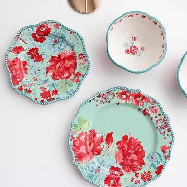dishes & plates salad plate ceramics japanese household dish nordic simple retro creative design underglaze color round pastoral style peony
dishes & plates salad plate ceramics japanese household dish nordic simple retro creative design underglaze color round pastoral style peony