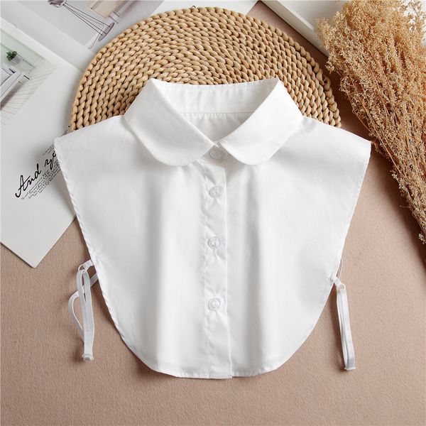 vintage rounded collars pure white lapel women's shirt collar cotton detachable fake accessory black, Silver
vintage rounded collars pure white lapel women's shirt collar cotton detachable fake accessory black, Silver