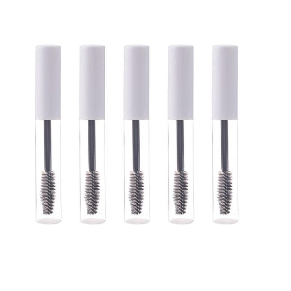 storage bottles & jars 5pcs 10ml mascara tubes empty eyelash cream refillable pink/white cosmetic sample container with brush stick
storage bottles & jars 5pcs 10ml mascara tubes empty eyelash cream refillable pink/white cosmetic sample container with brush stick