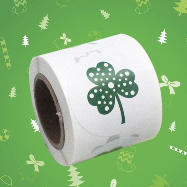 200pcs in 1 roll shamrock self-adhesive sealing stickers creative st patricks day label decals home diy decorative supplies deco gift wrap
200pcs in 1 roll shamrock self-adhesive sealing stickers creative st patricks day label decals home diy decorative supplies deco gift wrap