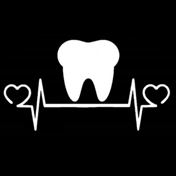 20x10.9cm fashion tooth teeth lifeline heartbeat vinyl decal car sticker black
20x10.9cm fashion tooth teeth lifeline heartbeat vinyl decal car sticker black