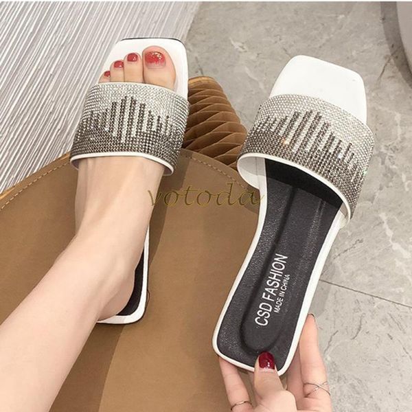 summer women rhinestone sandals fashion outdoor beach shoes diamond bling slippers lady flat soft slides flip flops plus size 42, Black
summer women rhinestone sandals fashion outdoor beach shoes diamond bling slippers lady flat soft slides flip flops plus size 42, Black