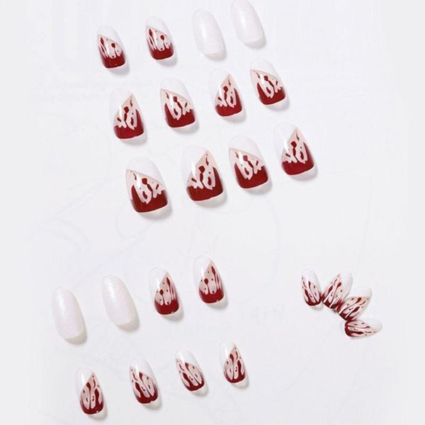 artificial false fingernails halloween blood drop fake 1set on press full manicure cover tools design with nails f3i61, Red;gold
artificial false fingernails halloween blood drop fake 1set on press full manicure cover tools design with nails f3i61, Red;gold