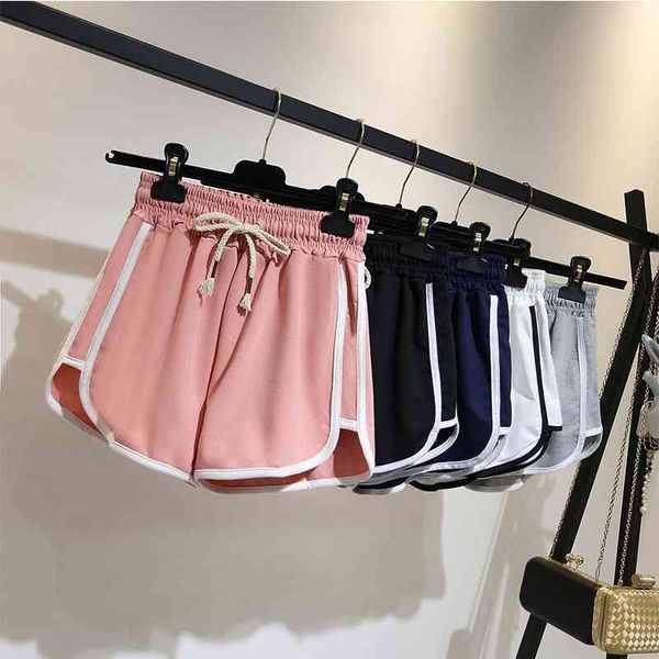 high waist sports shorts women's running yoga wide leg fashion leisure home slim beach pants summer, Black
high waist sports shorts women's running yoga wide leg fashion leisure home slim beach pants summer, Black