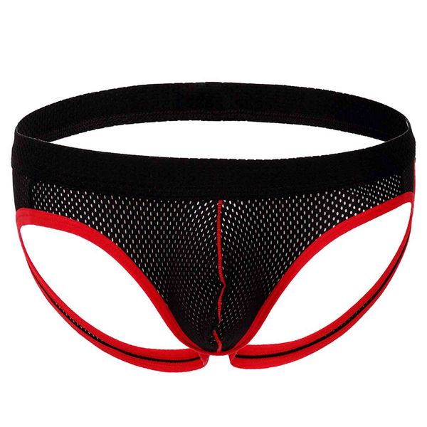 underpants the high-quality goods men's fun ice buttock lifting mesh breathable double t-pants, Black;white
underpants the high-quality goods men's fun ice buttock lifting mesh breathable double t-pants, Black;white