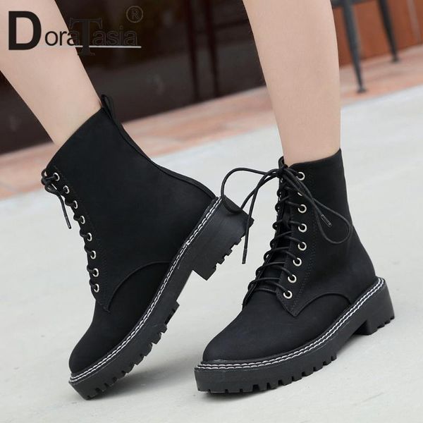 boots doratasia fashion female platform ankle autumn daily motorcycle women partry office chunky heels shoes woman, Black
boots doratasia fashion female platform ankle autumn daily motorcycle women partry office chunky heels shoes woman, Black
