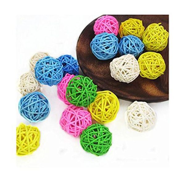 other bird supplies 10pcs/20pcs parrot toys rattan wooden ball pet toy chewing birdcage hanging decor for parrots pendant
other bird supplies 10pcs/20pcs parrot toys rattan wooden ball pet toy chewing birdcage hanging decor for parrots pendant