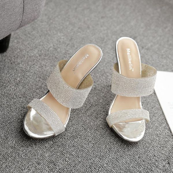 slippers plus size 35-42 rhinestone pu leather women's 2021 summer stiletto high heels casual women sandals fashion ladies shoes, Black
slippers plus size 35-42 rhinestone pu leather women's 2021 summer stiletto high heels casual women sandals fashion ladies shoes, Black