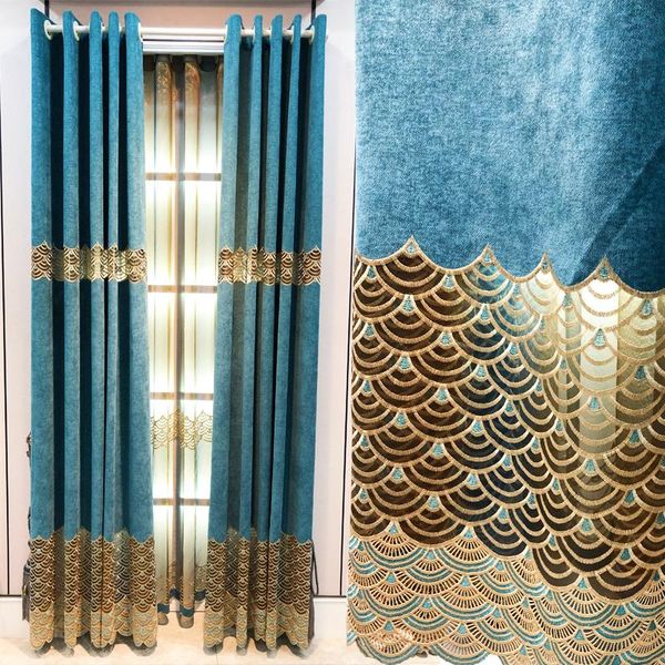 high grade chinese light luxury simple modern living room bedroom study chenille splicing curtain finished screen & drapes
high grade chinese light luxury simple modern living room bedroom study chenille splicing curtain finished screen & drapes