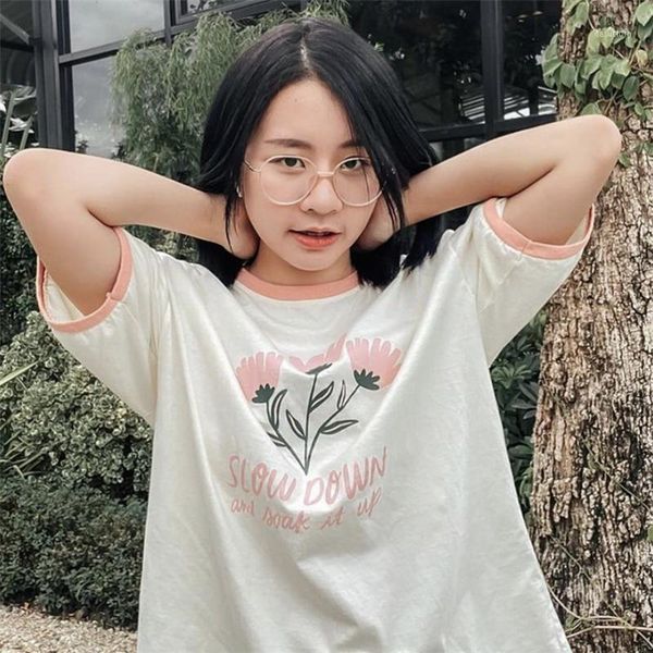summer harajuku casual women t-shirt cute print flower t shirt female kawaii short sleeve cotton tshirt mujer women's, White
summer harajuku casual women t-shirt cute print flower t shirt female kawaii short sleeve cotton tshirt mujer women's, White