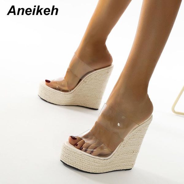 dress shoes aneikeh summer sandals women slingbacks pumps round toe pvc concise shallow wedges slip-on size 35-42 2021 fashion, Black
dress shoes aneikeh summer sandals women slingbacks pumps round toe pvc concise shallow wedges slip-on size 35-42 2021 fashion, Black