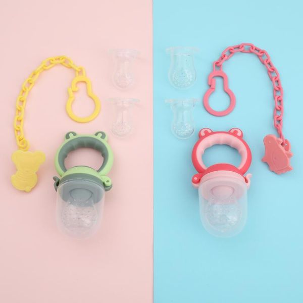 pacifiers# cartoon frog shape baby pacifier safety infant food fruit feeding nipples and chains born fresh nibbler bottles
pacifiers# cartoon frog shape baby pacifier safety infant food fruit feeding nipples and chains born fresh nibbler bottles