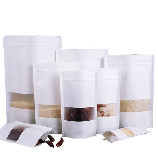frosted window sealable bag white kraft paper doypack stand up zipper pouch food storage bags container for snacks pouches candy zipper pack
frosted window sealable bag white kraft paper doypack stand up zipper pouch food storage bags container for snacks pouches candy zipper pack