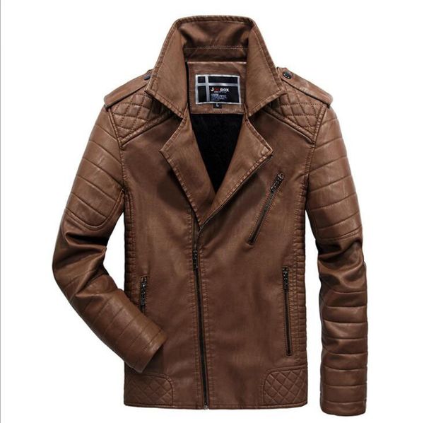 zoeqo new fashion motorcycle leather jackets men autumn winter pu jacket male casual coat jaqueta de couro masculina, Black
zoeqo new fashion motorcycle leather jackets men autumn winter pu jacket male casual coat jaqueta de couro masculina, Black