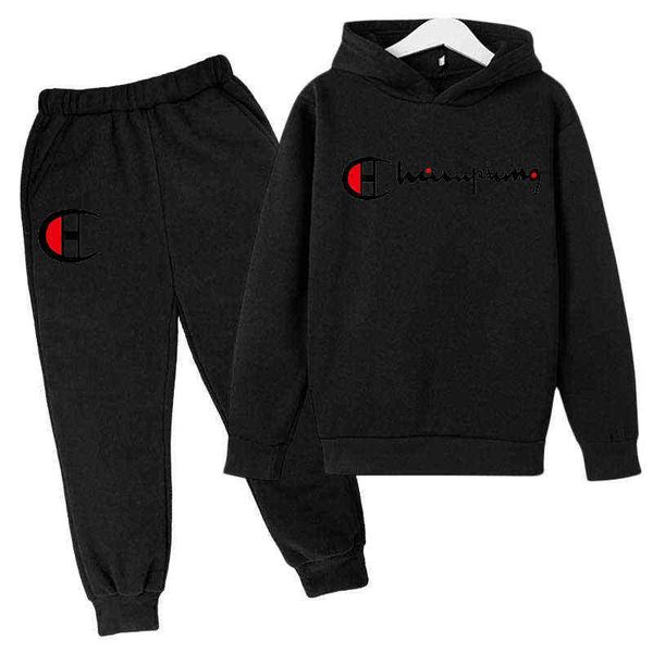 2022 spring new children's clothing set boys girls outdoor sports suits 3 to 14 years old teens jogging hoodie + pants clothes g220217, White
2022 spring new children's clothing set boys girls outdoor sports suits 3 to 14 years old teens jogging hoodie + pants clothes g220217, White