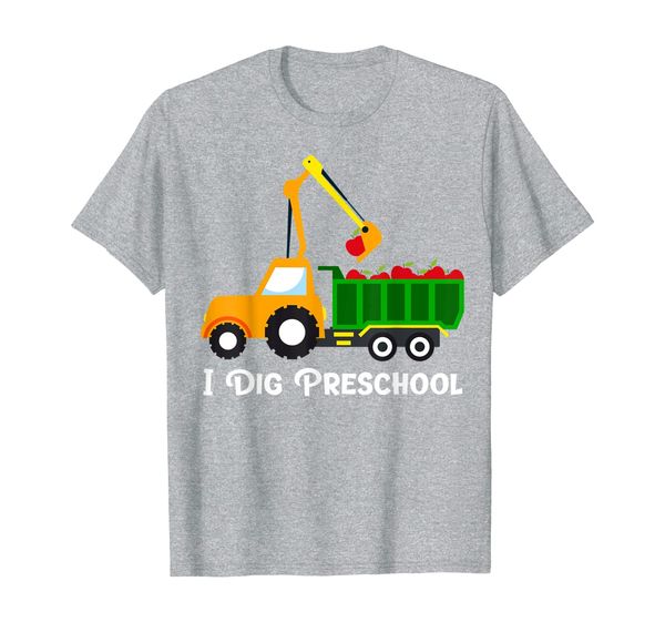 Back to School I Dig Preschool Dump Truck Tractor First Day T-Shirt, Mainly pictures
Back to School I Dig Preschool Dump Truck Tractor First Day T-Shirt, Mainly pictures