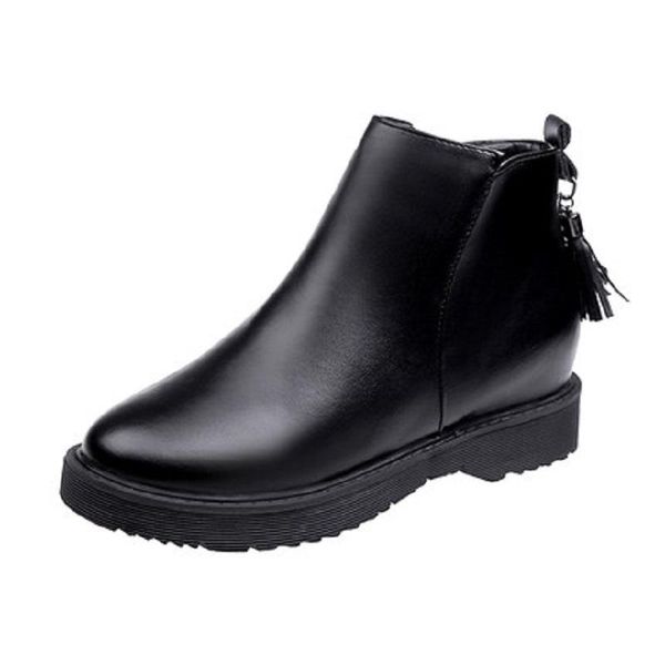 boots 2021 winter women's fashion boots, 100 light, comfortable, plus velvet, decorative short tube, korean, Black
boots 2021 winter women's fashion boots, 100 light, comfortable, plus velvet, decorative short tube, korean, Black