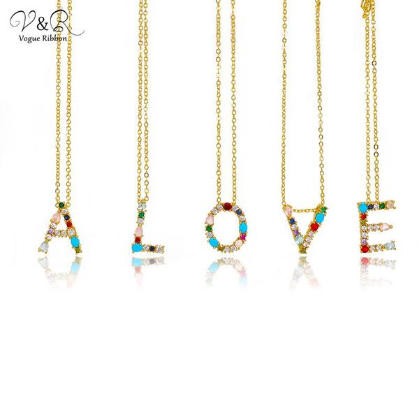 pendant necklaces trendy 2021 rainbow cz stone love necklace initial letter pendants gold for women long, Silver
pendant necklaces trendy 2021 rainbow cz stone love necklace initial letter pendants gold for women long, Silver