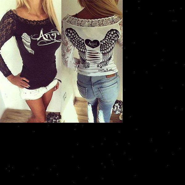 womens shirt fashion women lady clothes embroidery casual long sleeve letter slim blouse ladies lace clothing, White
womens shirt fashion women lady clothes embroidery casual long sleeve letter slim blouse ladies lace clothing, White
