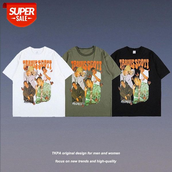 retro high street hip-hop portrait printing rap short-sleeved t-shirt male loose wild casual hiphop compassionate #529c, White;black
retro high street hip-hop portrait printing rap short-sleeved t-shirt male loose wild casual hiphop compassionate #529c, White;black