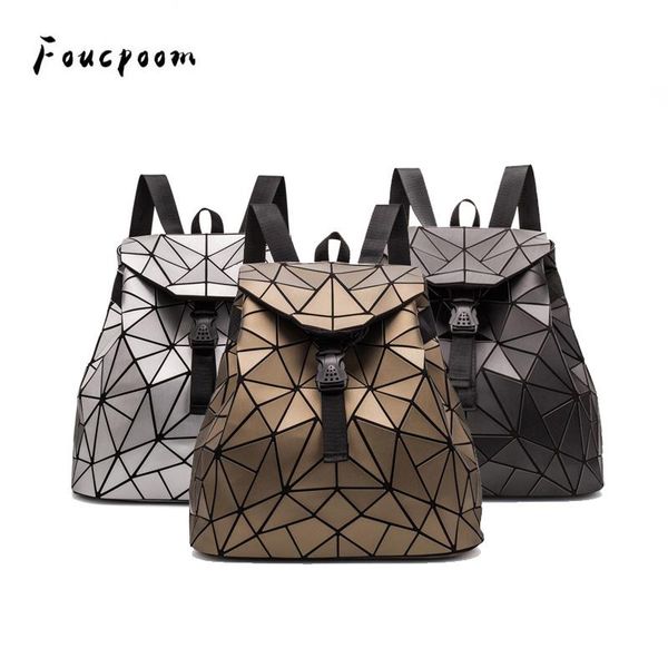 backpack fashion ladies matte backpacks men geometric student school bag for girl holographic travel 2021
backpack fashion ladies matte backpacks men geometric student school bag for girl holographic travel 2021