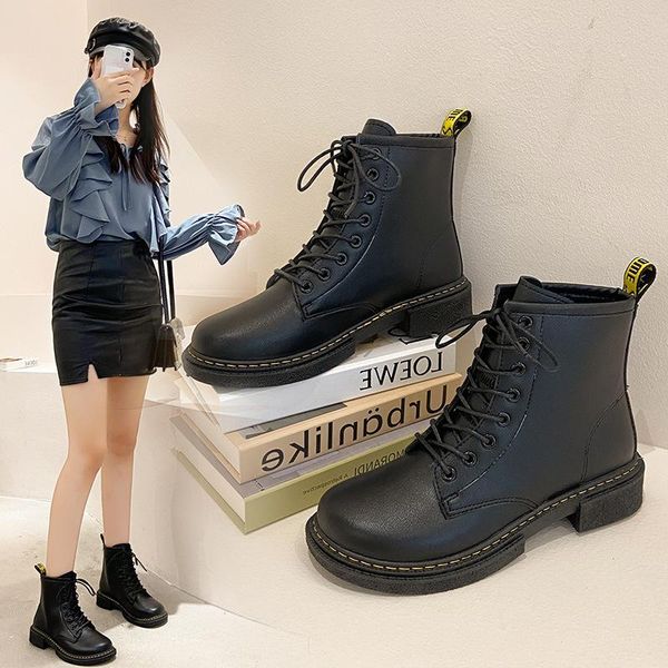 boots ladies women height korean motorcycle round head handsome retro short, Black
boots ladies women height korean motorcycle round head handsome retro short, Black