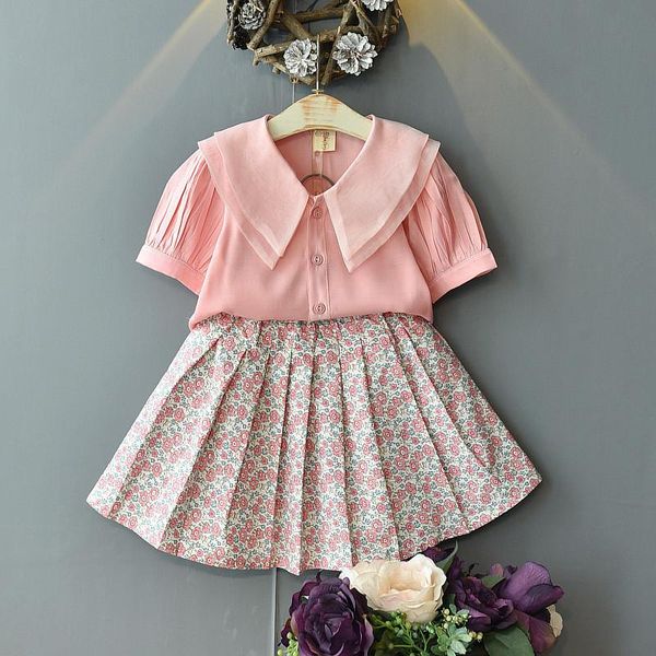clothing sets lovely girls party princess skirt outfits kids fashion 2021 summer pink puff sleeve shirt+floral pleated costume, White
clothing sets lovely girls party princess skirt outfits kids fashion 2021 summer pink puff sleeve shirt+floral pleated costume, White