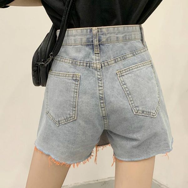 women's shorts women denim pockets orange green button high waist all-match comfortable retro fashion streetwear leisure chic, White;black
women's shorts women denim pockets orange green button high waist all-match comfortable retro fashion streetwear leisure chic, White;black