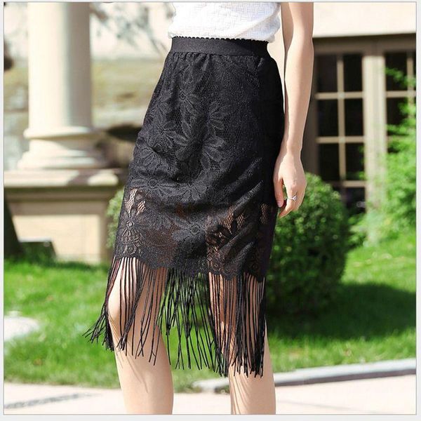 skirts lady white black summer lace skirt girl middle long tassel women hole dot floral flower pencil
skirts lady white black summer lace skirt girl middle long tassel women hole dot floral flower pencil