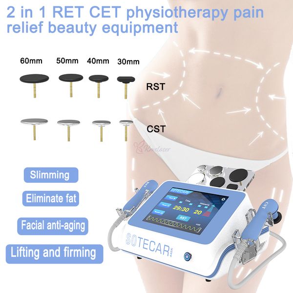 portable ret cet rf diathermy capactive and resistive energy transfer tecar physiotherapy machine pain relief fat reduction
portable ret cet rf diathermy capactive and resistive energy transfer tecar physiotherapy machine pain relief fat reduction