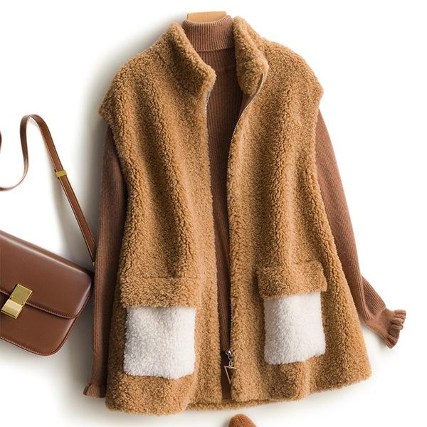 women's vests autumn and winter 19 jacket vest exquisite workmanship fabric fashion design pure wool coat women', Black;white
women's vests autumn and winter 19 jacket vest exquisite workmanship fabric fashion design pure wool coat women', Black;white