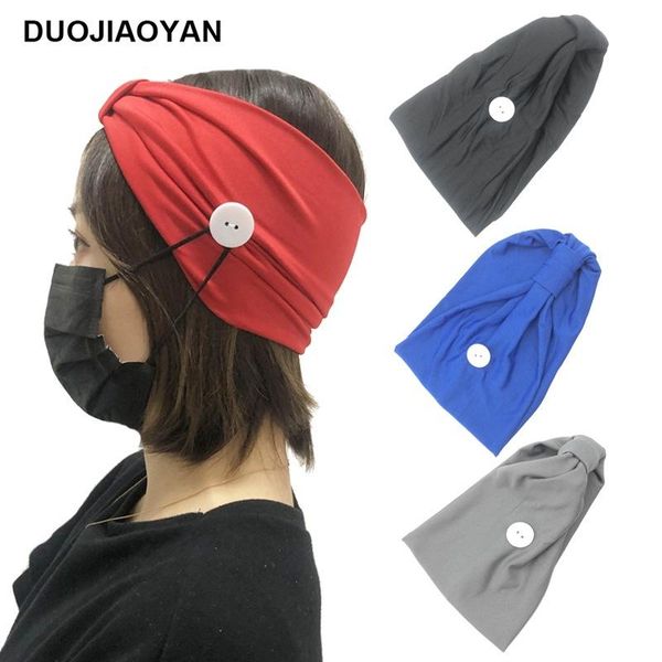fashion women solid color headband elastic head wrap hair band bandana sports sweat button yoga for mask outdoor bands 
fashion women solid color headband elastic head wrap hair band bandana sports sweat button yoga for mask outdoor bands