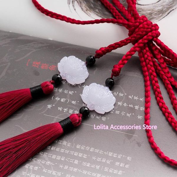party masks super fairy retro woven waist pendant rope robe tassel strap antique hanfu jade waistband accessories cosplay
party masks super fairy retro woven waist pendant rope robe tassel strap antique hanfu jade waistband accessories cosplay
