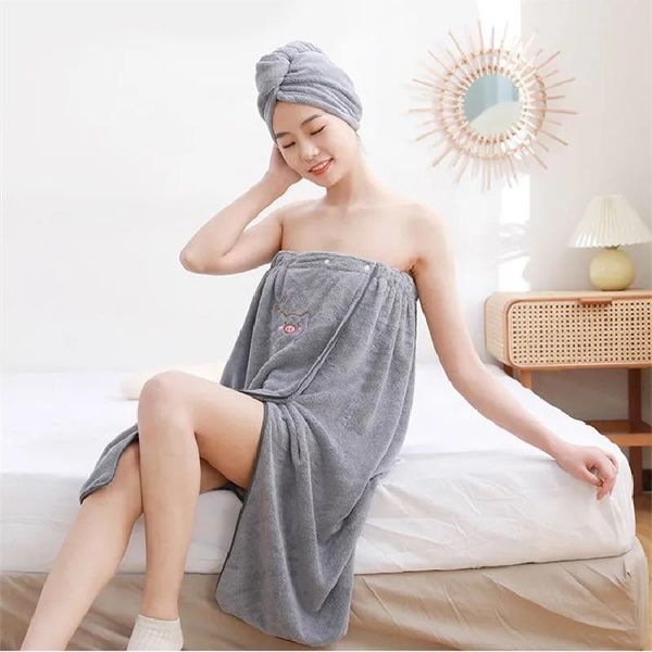 towel 2pcs/set soft microfiber magic absorbent quick- dry towelling bathrobe bathroom beach towels for women bath
towel 2pcs/set soft microfiber magic absorbent quick- dry towelling bathrobe bathroom beach towels for women bath