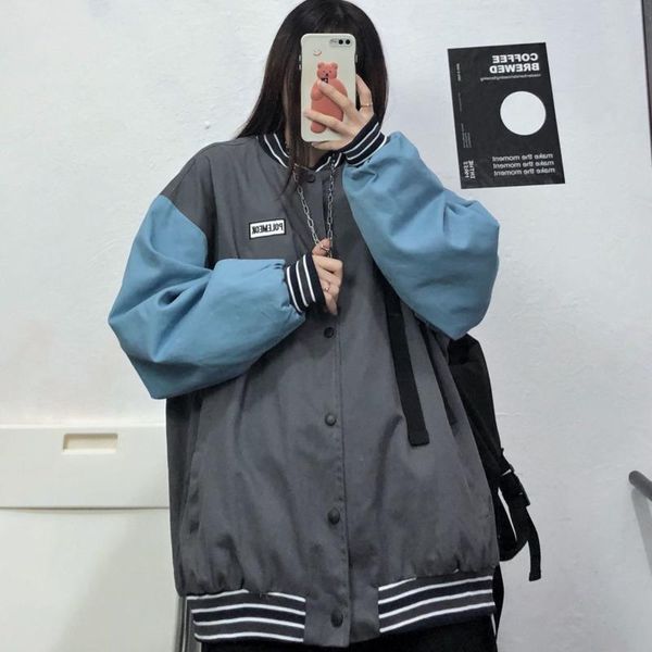 spring varsity black jacket coat bomber women 2021 baseball uniform hippie clothes female streetwear harajuku plus size japanese women', Black;brown
spring varsity black jacket coat bomber women 2021 baseball uniform hippie clothes female streetwear harajuku plus size japanese women', Black;brown