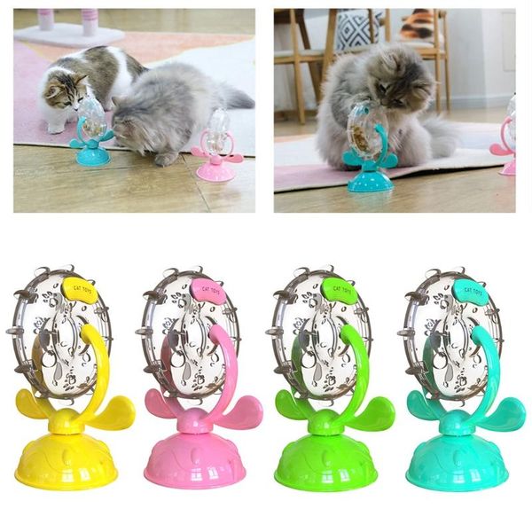 cat toys puzzle interactive food treat dispenser dog slow feeder iq training turnable windmill pet leaking toy
cat toys puzzle interactive food treat dispenser dog slow feeder iq training turnable windmill pet leaking toy