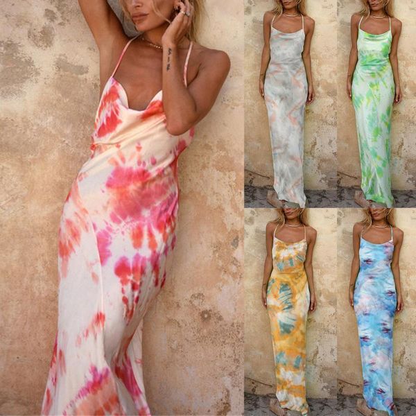 casual dresses tie dye print women strap maxi dress backless bodycon streetwear beach party night elegant summer robe femme été, Black;gray
casual dresses tie dye print women strap maxi dress backless bodycon streetwear beach party night elegant summer robe femme été, Black;gray