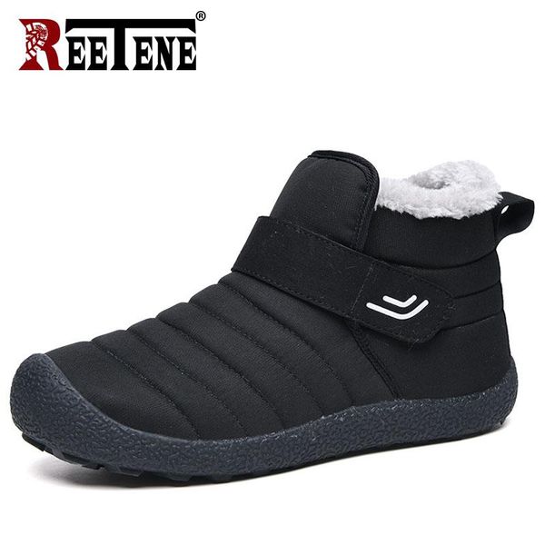 boots reetene winter for men plush fashion basic slip-on waterproof male shoes couple with cotton 35-46, Black
boots reetene winter for men plush fashion basic slip-on waterproof male shoes couple with cotton 35-46, Black