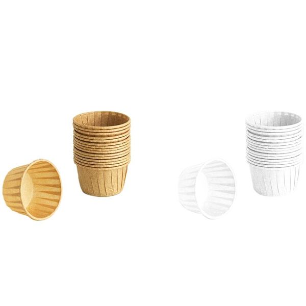 200-pack small mini cake liner baking cup paper muffin box white & kraft color pastry tools
200-pack small mini cake liner baking cup paper muffin box white & kraft color pastry tools