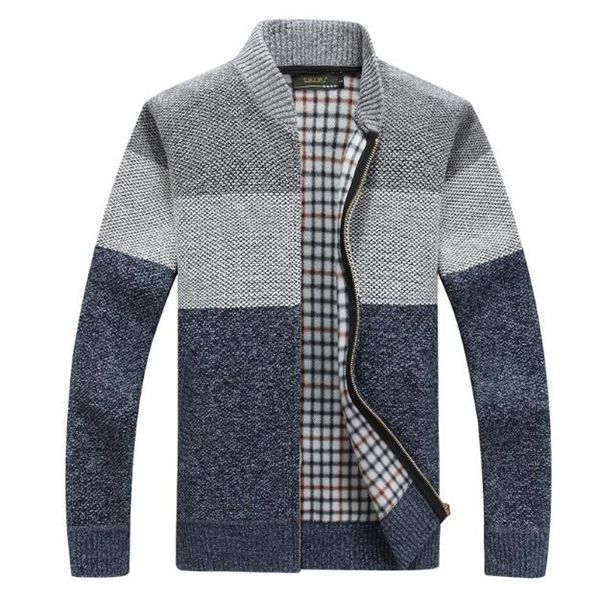 men's sweaters warm cashmere , casual sweater, thick zipper, knitted coat, autumn and winter, White;black
men's sweaters warm cashmere , casual sweater, thick zipper, knitted coat, autumn and winter, White;black