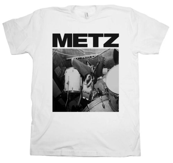 METZ I LIVE White t-shirt NEW! Sub Pop PROFESSIONALLY MADE RETIRED DESIGN! OOP!, White;black
METZ I LIVE White t-shirt NEW! Sub Pop PROFESSIONALLY MADE RETIRED DESIGN! OOP!, White;black