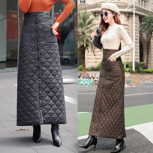 skirts women winter plus size skirt down cotton thickened korean fashion waist ladies package hip polyester, Black
skirts women winter plus size skirt down cotton thickened korean fashion waist ladies package hip polyester, Black