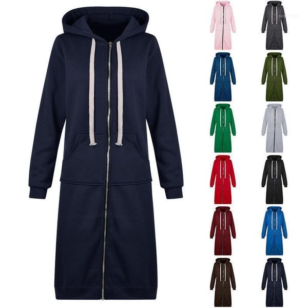 women hoodies sweatshirt oversized casual autumn zipper hooded pullover long coats solid pocket jackets 5xl1, Black
women hoodies sweatshirt oversized casual autumn zipper hooded pullover long coats solid pocket jackets 5xl1, Black