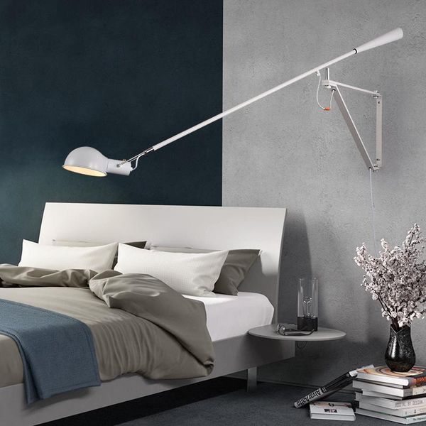 wall lamp nordic art deco iron led lamps for living room light fixture sconces rotatable long arm e27 zm1117
wall lamp nordic art deco iron led lamps for living room light fixture sconces rotatable long arm e27 zm1117