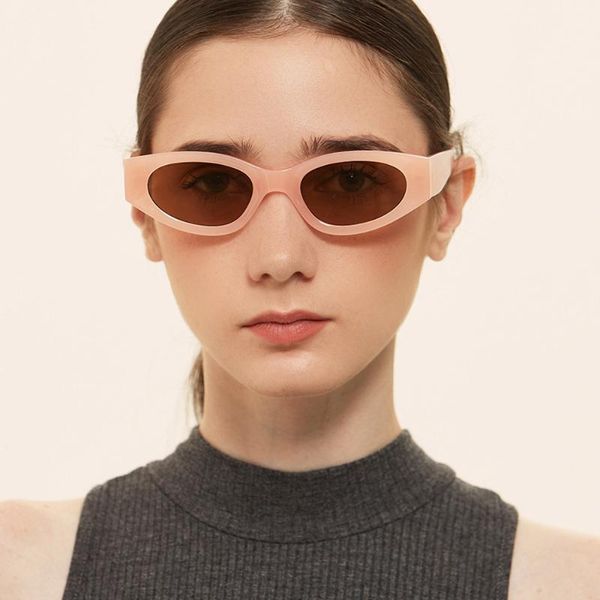 sunglasses 2021 vintage oval cat eye women/men brand designer black white eyeglasses street beat shade gafas uv400, White;black
sunglasses 2021 vintage oval cat eye women/men brand designer black white eyeglasses street beat shade gafas uv400, White;black