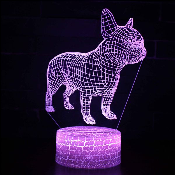 3d night light 7 color changing dog light visual illusion led lamp for kids toy christmas birthday gift
3d night light 7 color changing dog light visual illusion led lamp for kids toy christmas birthday gift