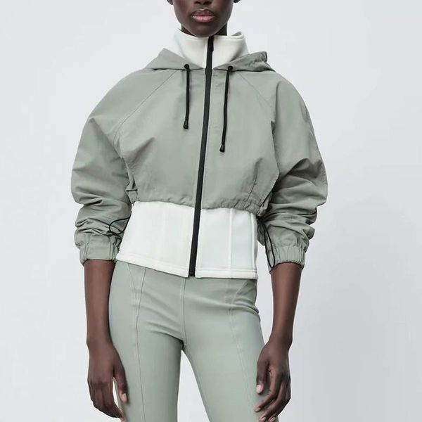 women spring casual spliced jackets coats 2021 long sleeve hooded female sweet street jacket outerwear clothes women's, Black;brown
women spring casual spliced jackets coats 2021 long sleeve hooded female sweet street jacket outerwear clothes women's, Black;brown